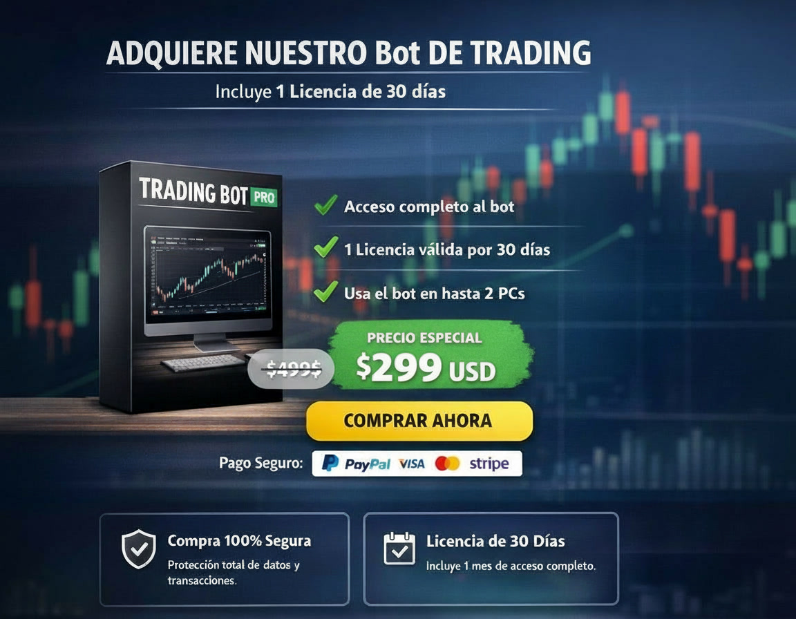 Mockup del sistema WallStreetSniperBot